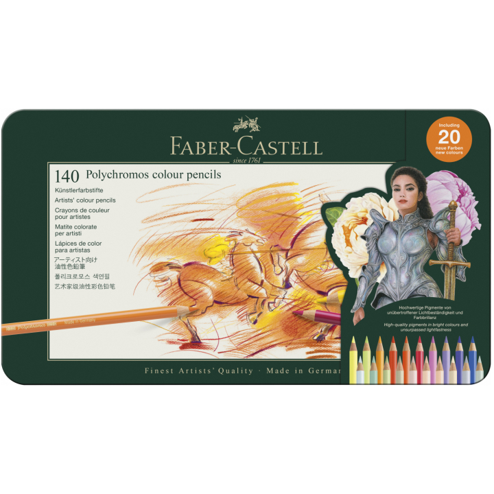 Colouring pencils Polychromos 140-set in the group Pens / Artist Pens / Coloured Pencils at Pen Store (137959)