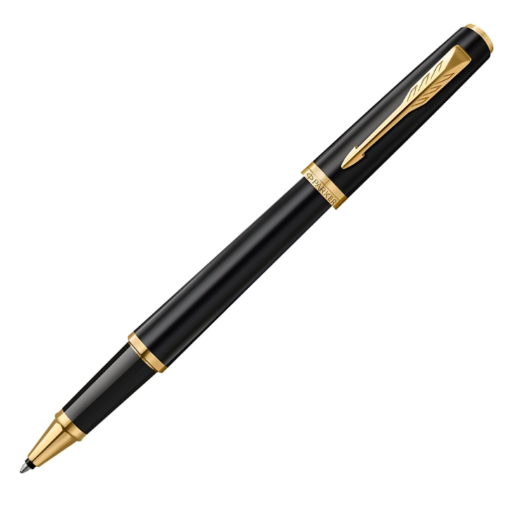 Meridian Matte Black/Gold Rollerball in the group Pens / Fine Writing / Rollerball Pens at Pen Store (138301)