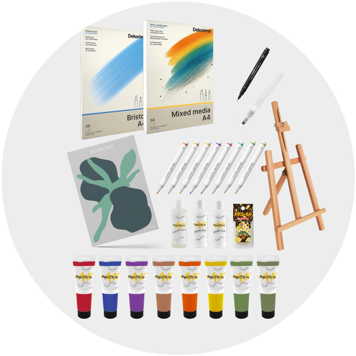 Large Creativity Bundle in the group Art Supplies / Art Sets / Paint sets at Pen Store (bundle_2)