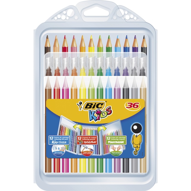 Kids Colouring kit 1 - 36 pieces