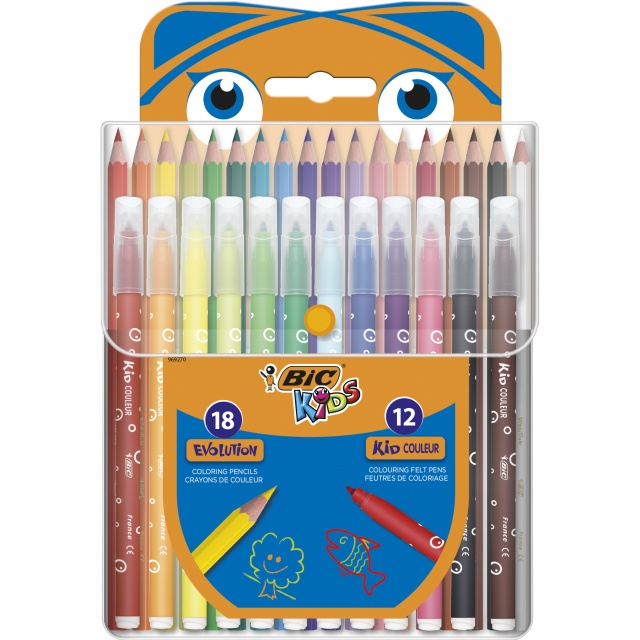 Kids Colouring kit 2 - 30 pieces