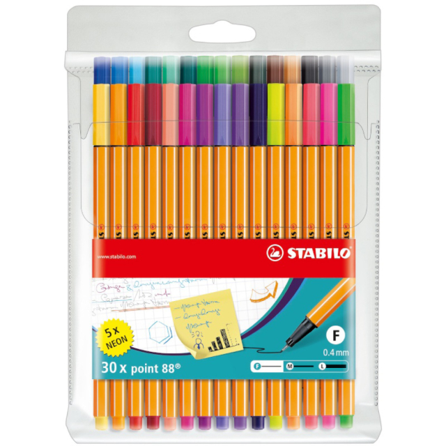 Point 88 Fineliner 30 pcs