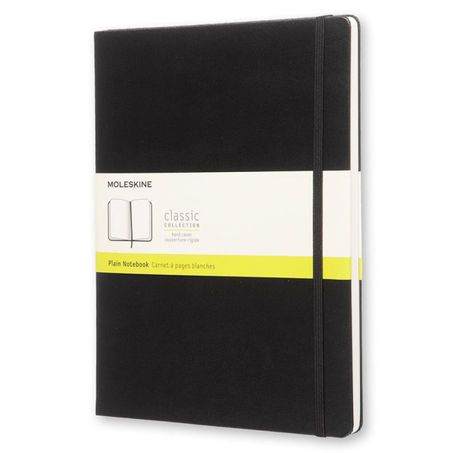 Classic Hard Cover Notebook XL Black