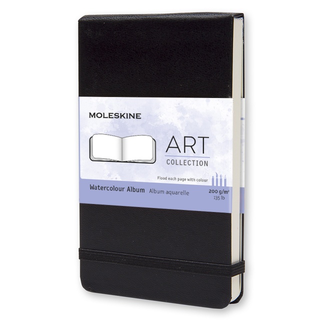 Watercolour ART collection Album Pocket Black