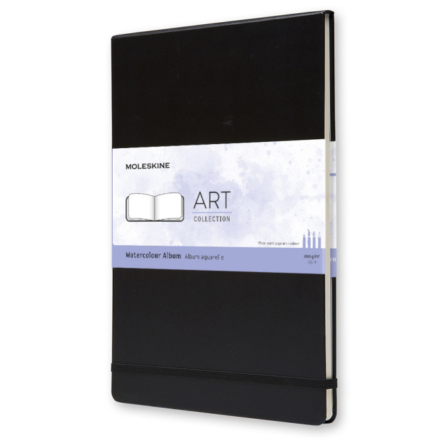 Watercolour ART collection Album A4 Black