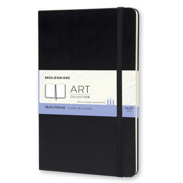 Sketchbook ART collection Notebook Large Black