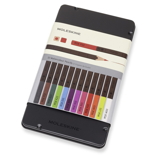Watercolour Pencils 12-set