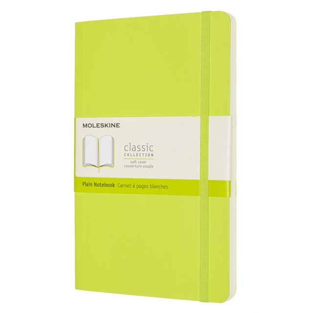 Classic Hardcover Large Lemon Green