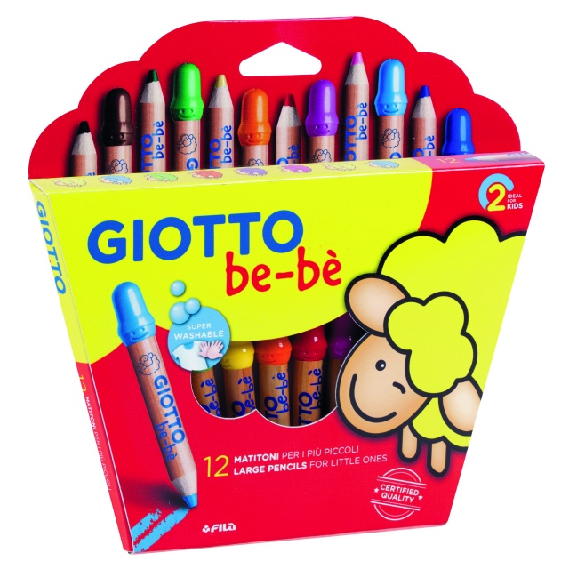 Be-bè Colouring Pencils 12-set