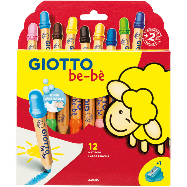Be-bè Colouring Pencils 12-set