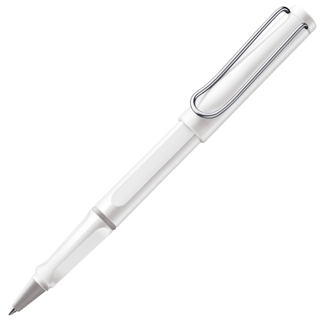 Safari Rollerball Shiny white