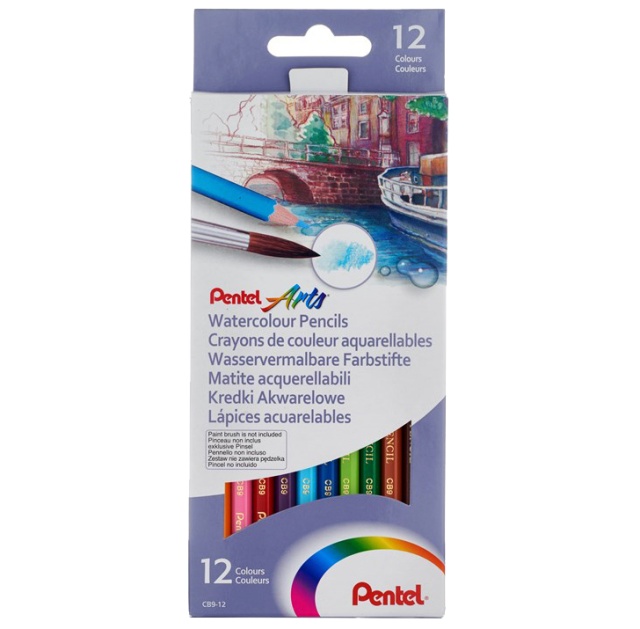 Watercolour Pencils - Set of 12