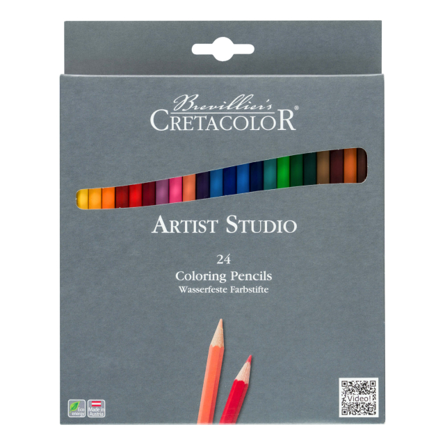 Artist Studio Colouring pencils 24-pack