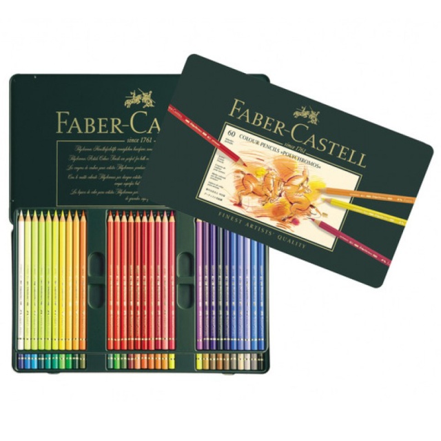 Colouring pencils Polychromos 60-set
