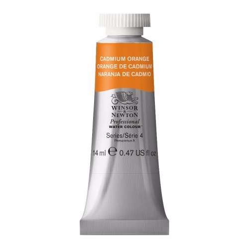 Professional Water Colour Tube 14 ml (Serie 4) Cadmium scarlet 106 in the group Art Supplies / Artist colours / Watercolour Paint / Watercolour in tube at Pen Store (106833)