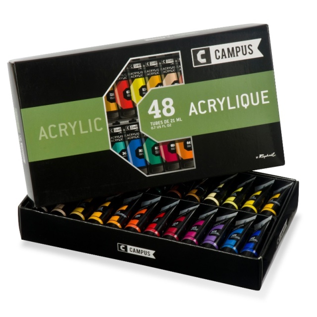 Campus Acrylic Set 48x21ml