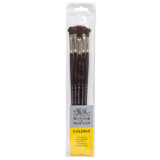 Galeria Brush Round/Long Handle 5-set