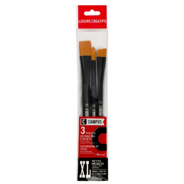 Campus Hobby Brush 3-set XL