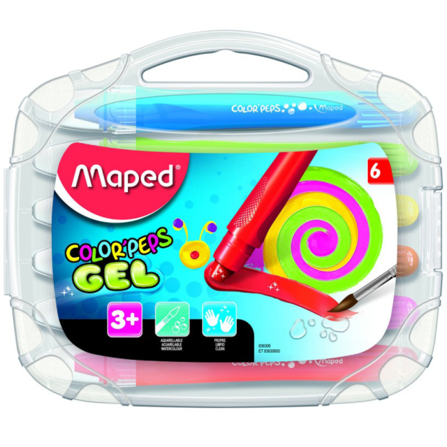 Color Peps 6 Gel Crayon