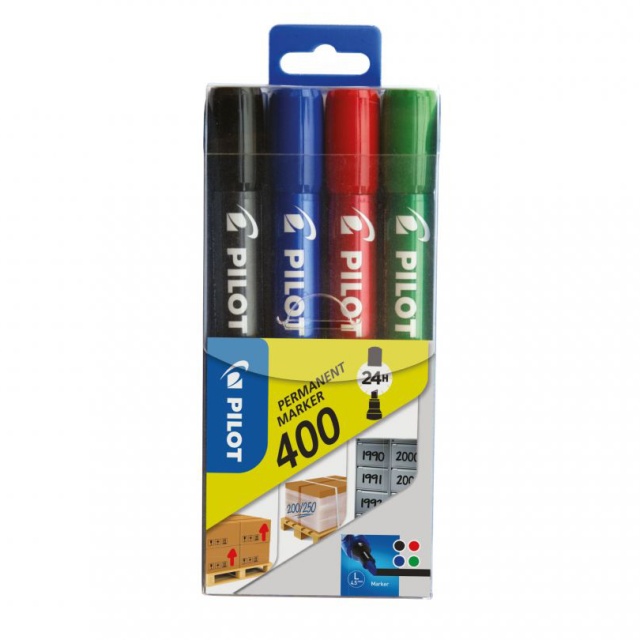 Permanent Marker 400 4-pack