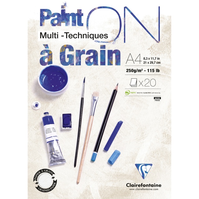 Paint'ON Multi-Techniques á Grain A3