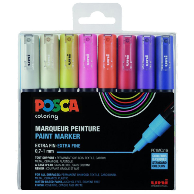 Posca PC-1MC Set of 16