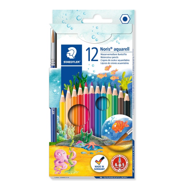 Noris Club Watercolour pencil 12-set