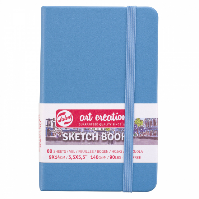 Sketchbook Pocket Lake Blue