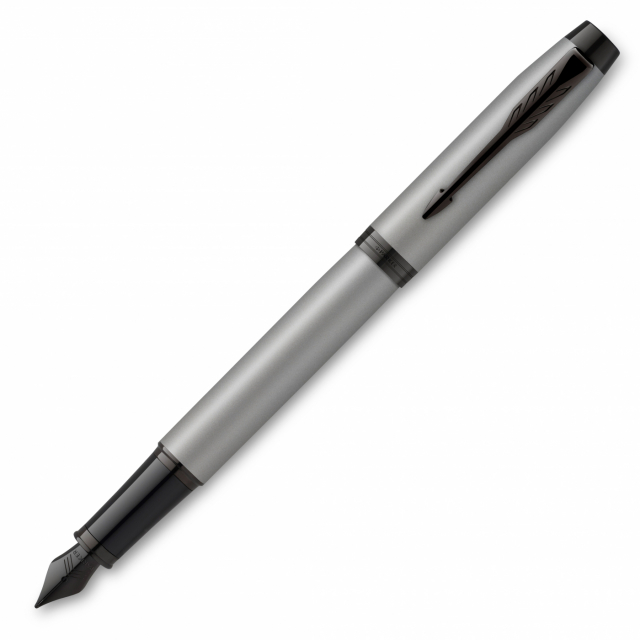 IM Achromatic Grey Fountain pen Fine in the group Pens / Fine Writing / Fountain Pens at Pen Store (111902)