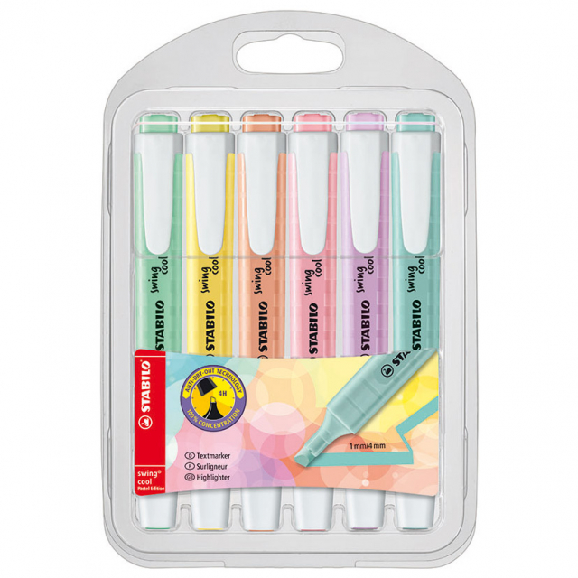 Swing Cool Pastel 6 pcs