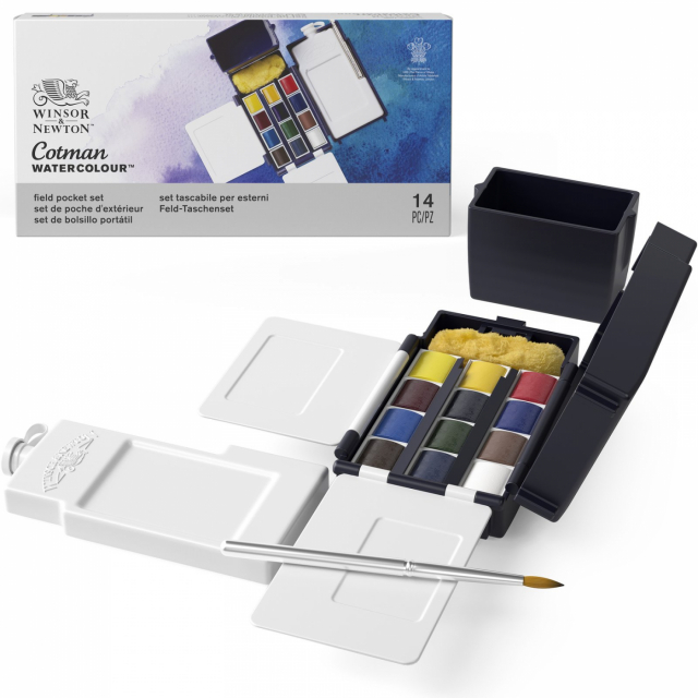 Cotman Water Colours Field Pocket set