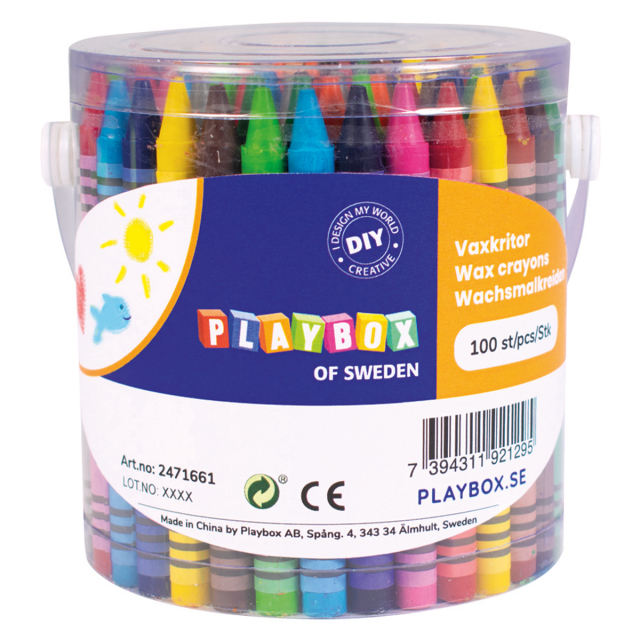 Wax Crayons 100-set