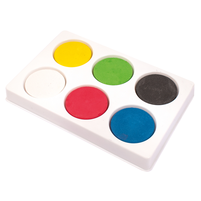 Paint pucks 6-set