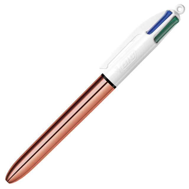 4 Colours Rose Gold Multi Ballpoint Pen