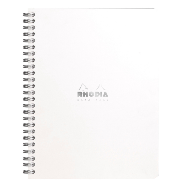 Notebook Spiral White A5 Squared