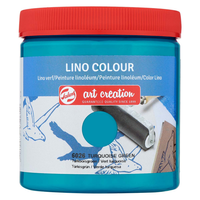 Lino Colour 250 ml White (1000) in the group Hobby & Creativity / Techniques / Linoleum prints at Pen Store (127702)