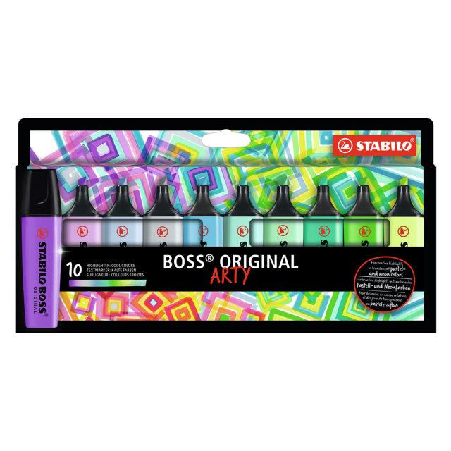 Boss Arty Cool Colours 10 pcs