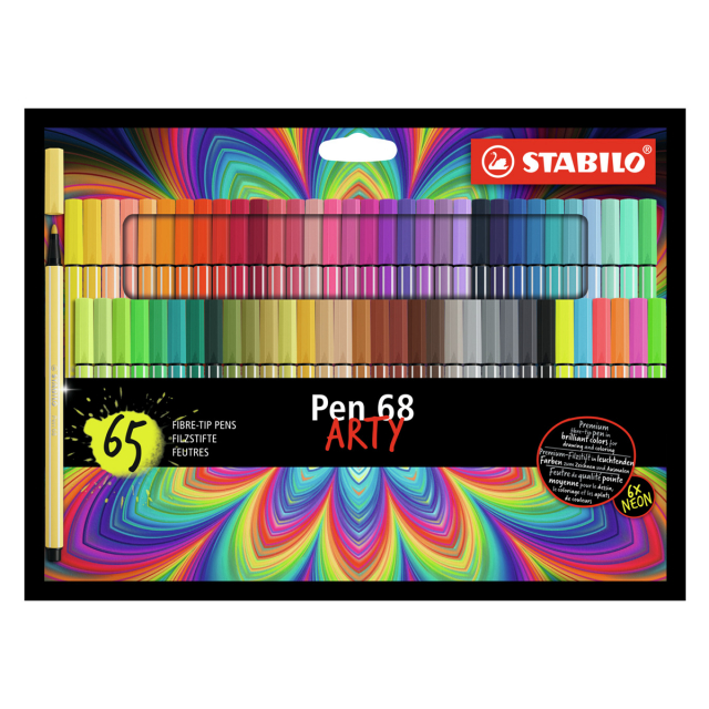 Pen 68 Felt-tip Arty 65 pcs