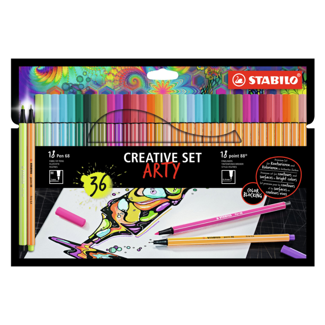 Creative Set Arty 36 pcs