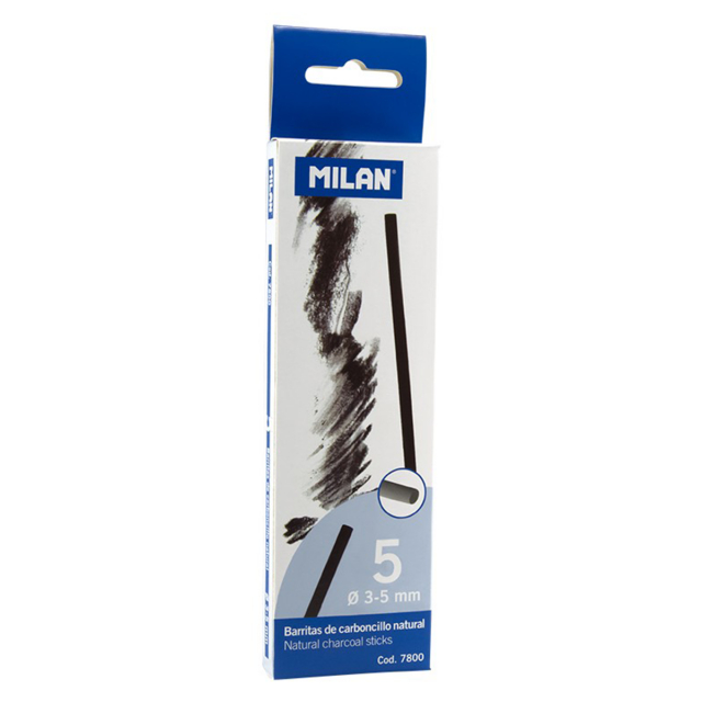 Drawing Charcoal 5 pcs 3-5 mm