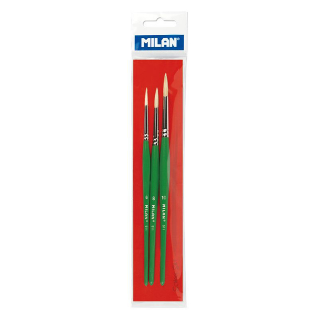 Series 511 Brush Set 3 pcs