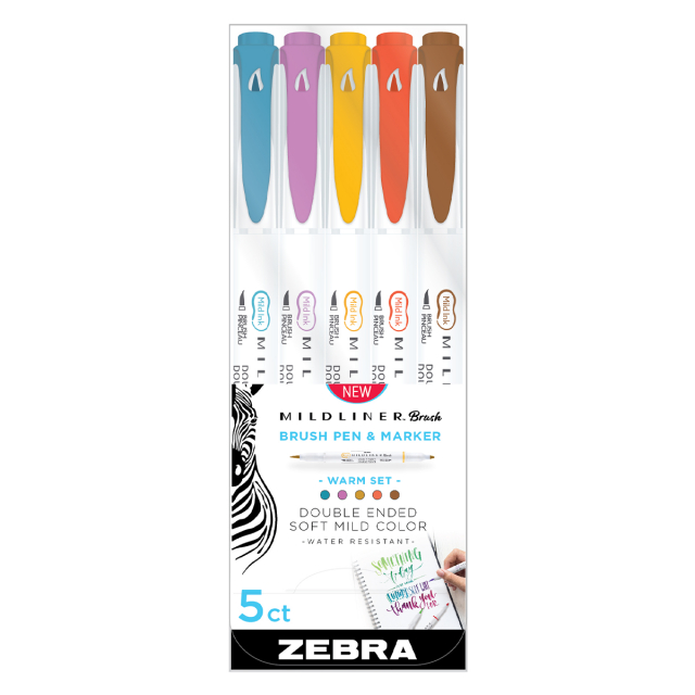 Mildliner Brush 5-pack Warm