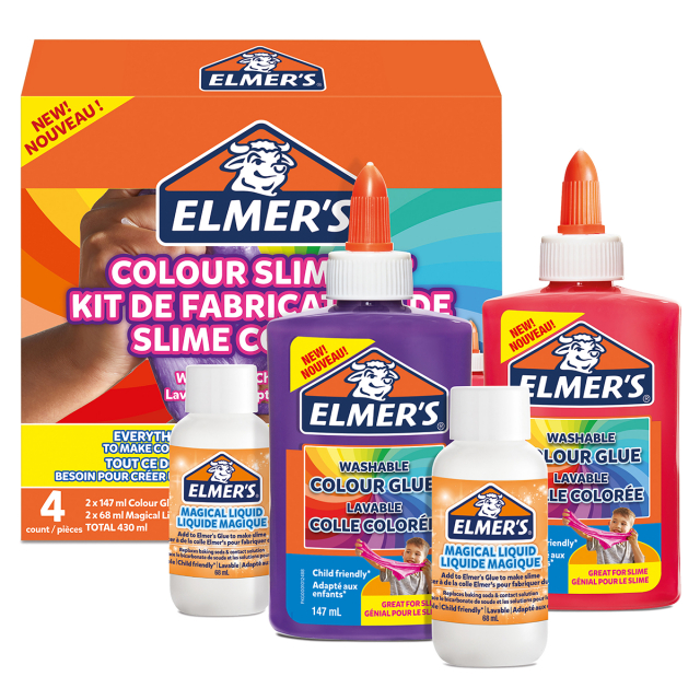 Colour Slime Kit 4 pieces