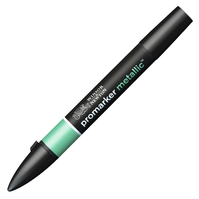 ProMarker Metallic Singles Green in the group Pens / Artist Pens / Illustration Markers at Pen Store (128615)