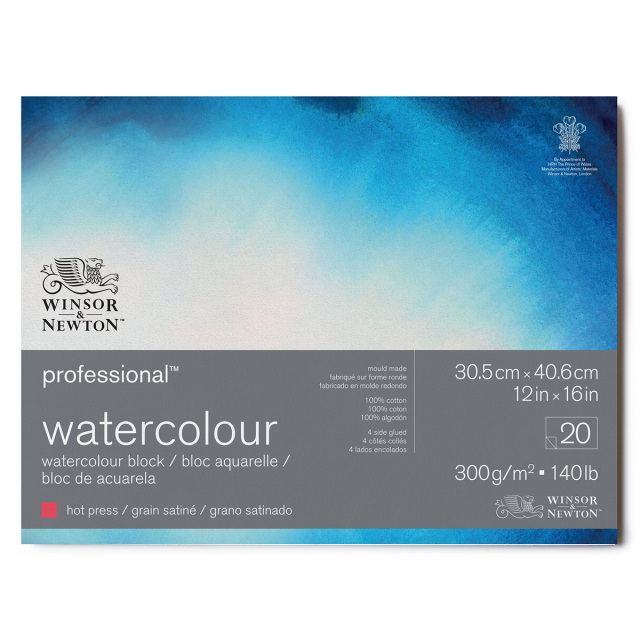 Professional Watercolour Pad HP 31x41cm 300g