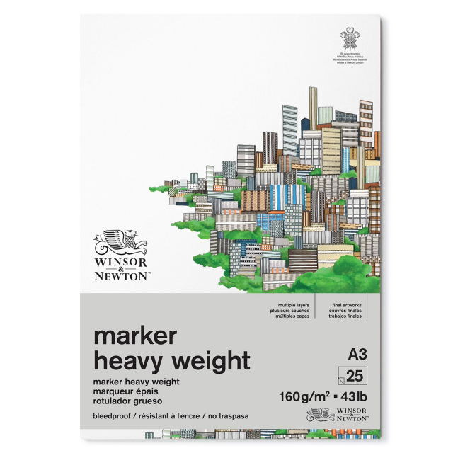 Marker Pad Heavyweight A3 160g