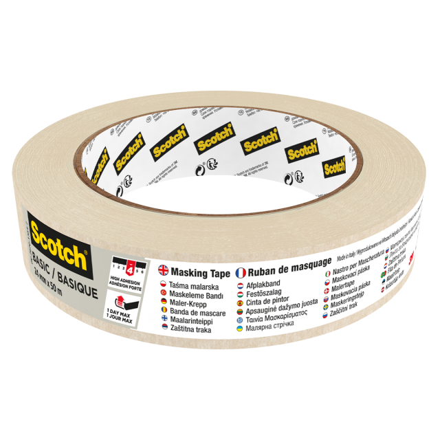 Masking tape 24 mm / 50 meter