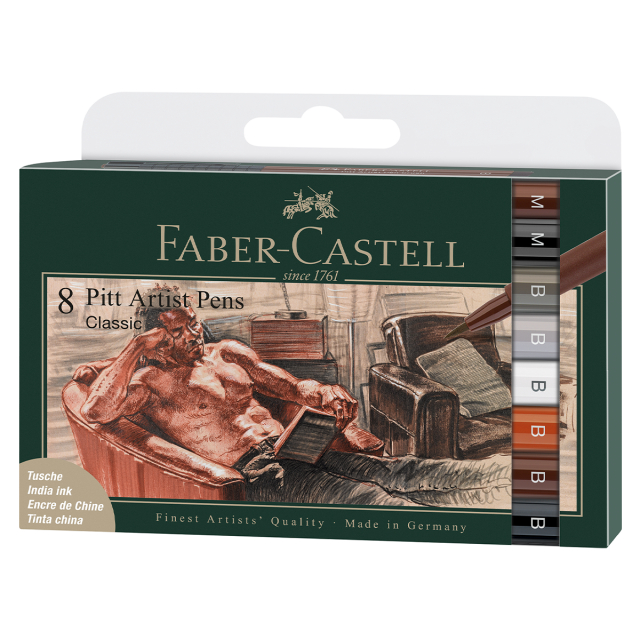 PITT Artist Pack of 8 Classic