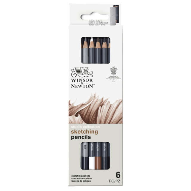 Studio Collection Sketching Pencils Set of 6