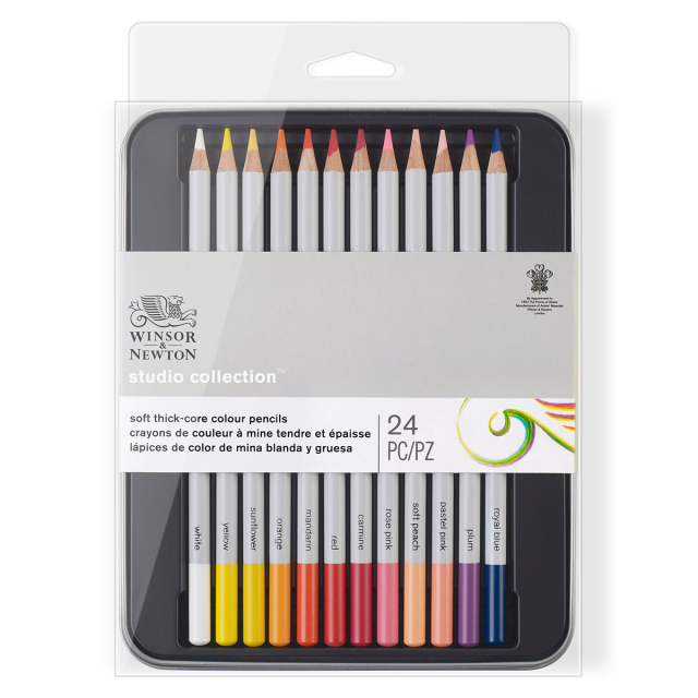 Studio Collection Colour Pencils Set of 24